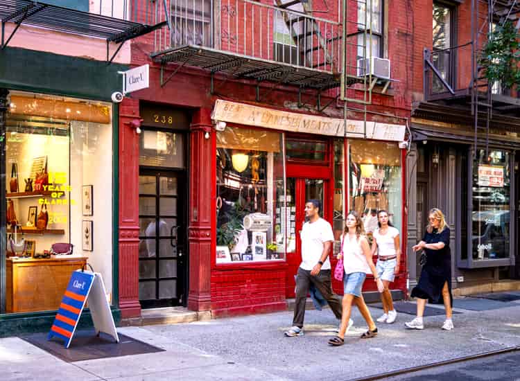 Shopping NoLita New York