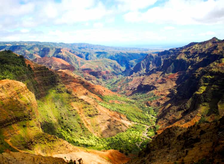 Waimea Canyon State Park Hawaii