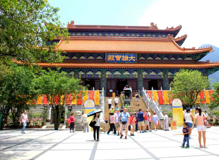 Po Lin Monastery - Tourist Attractions in Lantau Island